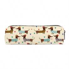 1pc Dachshund Pattern Pencil Case, Unique Student Stationery Storage Bag, Various Patterns Available, Suitable For Student Desk Organization After Back To School - Multicolor - View 13