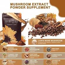 RYZE SUPERFOODS Pack Of 1/2/3 - New Organic RYZE Mushroom Coffee 30 Servings Per Pack -BIG - 2PC - 查看 7