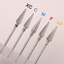 1pc 16.8mm Long Carbide Nail Drill Bit,Acrylic Nail Bit Thick Gel Removal Tool Electric Drills File Manicure Accessories - Multicolor - View 1