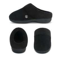 2025 Newest Isotoner Women's Classic Clog Slippers With Memory Foam Comfort And NSlip Stability Black 7.58 Fantastic Shoes. - 如圖 - 查看 3