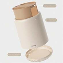 Rotierendes Messerregal für die Küche, Aufbewahrungsregal für die Haushaltsarbeitsplatte, Küchenmesserregal, multifunktionaler Essstäbchenhalter, Messerregal, integrierte Aufbewahrungsbox