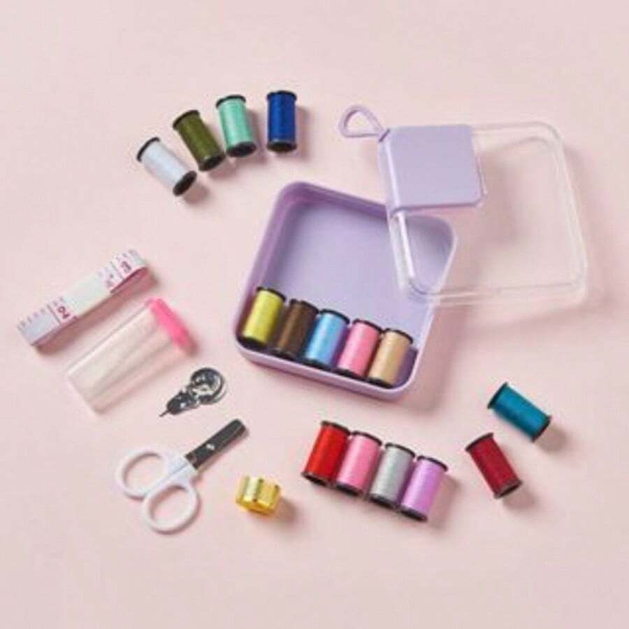 Mini Sewing Box (1014) - trắng - Xem 1