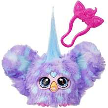 Furby Furblets Groo-Vee 迷你朋友，超过 45 种音效和音乐，只会说 Furbish 语，电子毛绒玩具，紫色，返校礼物，适合 6 岁及以上儿童 - GROO-VEE - 查看 2