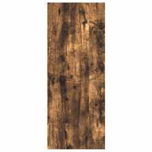 Bücherregal Räuchereiche 40x30x77 cm Holzwerkstoff