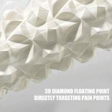 EVA Foam Roller Set: Deep Tissue Massage, Yoga & Pilates Training – Hexagonal Rollers And Massage Ball For Muscle Relief & Home Workouts