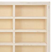 vidaXL Sammlervitrine aus Holz mit 60 Fächern 60x4,5x40,5 cm - Braun - Übersicht 7
