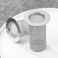 淋浴排水过滤器，地漏过滤器深水槽毛发收集器适用于厨房浴室阳台地漏适用于浴室水槽排水管过滤器不锈钢，地漏过滤器网篮过滤器羊毛收集器防堵塞渣过滤器 - 彩色 - 查看 10