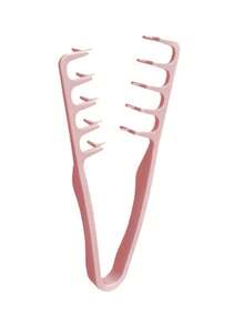 1pc Volumizing Wide-Tooth Hair Styling Comb - Fluffy Texture For Men, ABS Plastic With Textured Grip, Ideal For All Hair Types, Perfect For Home Use - Multicolor - View 15