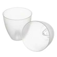 Kit C/6 Capa De PVC Para Vela Palito De Procissão Segura e Antichama quaresma semana santa pascoa santa santo falta de energia - Transparente - Visão 4