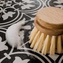 سجادة أرضية مطبخ بنقوش زهرية، مقاومة للزيت والانزلاق والسقوط، طول قابل للتخصيص