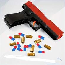 Outdoor Shooting Soft Bullet Toy Guns, Boys' Toy Pistols, Suitable As Birthday Gifts For Teenagers And Adults - 軍綠色 - 查看 4