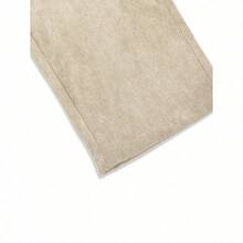 Men's Solid Color Casual Everyday Trousers Men's Streetwear Pants, Boy Friend Gifts, Back To School - 杏色 - 查看 7