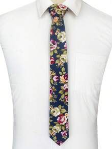 1 chiếc cà vạt nam, cà vạt in hoa cao cấp, thiết kế thời trang, phù hợp cho đám cưới, chú rể, phù rể, chụp ảnh cưới, công sở, sự kiện trang trọng, làm quà tặng, tiệc tối và nhiều dịp khác. - Nhiều màu - Xem 9