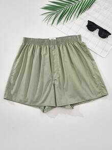 3 件男士平角内裤，简约时尚格子男士 Aroku - 彩色 - 查看 4