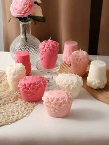 A Fragrant Scented Candle In The Shape Of A Rattan Flower, With A Pleasant Aroma, Suitable For Art Photography Props, Interior Decoration, Mother's Day Gifts, Birthday Gifts, Valentine's Day Gifts, Daily Use, Gift Giving, Weddings, Souvenirs, Picnics, Parties, Ramadan, Easter, Christmas, Halloween, And Desktop Decoration Occasions.