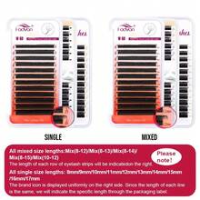 Fadvan 12Rows Real 6D W Lashes 0.07 C/D/L 8-15mm Premade W Fan Lash Extensions Natural Soft Black/Brown W Style Lashes Faux Mink Individual Lashes,Professional Eyelash Grafting,Lash Tech Supplieslash Clusters,Eyelash Clusters,Individual Eyelashes,Lashes,Fake Lashes - Black - View 9