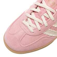 Adidas Originals Gazelle Indoor W 休闲轻便运动鞋，舒适户外旅行鞋 JS1413 - 奇蹟紫粉色/乳白色/樹脂黃 - 查看 8