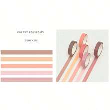 8pcs/Pack Moon Star Washi Tape Set Decoration Sticker Scrapbooking Diary Adhesive Masking Tape Stationery School Supplies