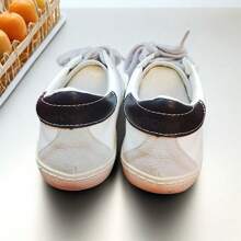 GONR Mocasines tipo estrella GONR Zapatillas casuales retro minimalistas (el tamaño corre grande, subir medio número), suela interior transpirable con aumento de altura de 2 cm, suela delgada cómoda, zapatos planos ligeros, unisex