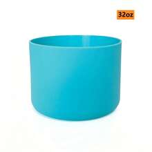 1 件硅胶杯套 - 防滑保护水瓶套，适用于 32 盎司，非常适合节日派对和礼物、家居装饰 - 杯子配件 - 彩色 - 查看 32