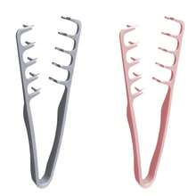 1pc Volumizing Wide-Tooth Hair Styling Comb - Fluffy Texture For Men, ABS Plastic With Textured Grip, Ideal For All Hair Types, Perfect For Home Use - Multicolor - View 16