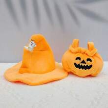 17cm Puppenkleidung Halloween Kürbis Kostüm, Weihnachtsdekoration Keramik Kürbis Puppe Dämon Kostüm für Labubu
