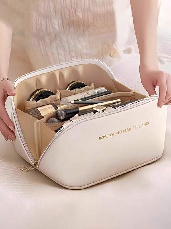 PU Leather Waterproof Cosmetic Bag, Large Capacity Double Layer Cosmetic Bag, Multifunctional Travel Storage Bag, Cosmetics Organization And Storage, Organization, Cosmetic Storage Bag, Skin Care Bag, Large Capacity Toiletries Bag, Travel Home Cosmetic Bag Organizer, Cosmetic Storage Bags, Makeup Bag, Storage, Makeup Organizer, Toiletry Bag, Desk Organiser, Make Up Bag, Makeup Pouch, Bag, Make Up Pouch, Travel Essentials, Makeup Bag, Cosmetic Bag, Large Capacity, Large Makeup Bag,Christmas Gifts,Pouch,Travel,Gifts For Women,Women's Necessaire,Travel Essential,Pouch,Clutch / Small Handbag,Necessaire,Makeup Organizer,Makeup Organize,Pouch,Brush Holder,Mini Pouch,Large Capacity Pouch