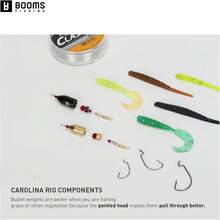 Ready Rigs Lubina Salada 5 Piezas Latón Preensamblado Kit 4 Dimensiones - A: Latón_1/2 onza_5pack - Ver 10