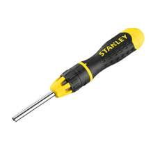 STANLEY Multibit Ratchet Screwdriver &10 Bits (Multi Colour) - (TK26571) - Multicolor - View 7