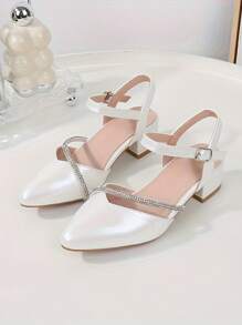 2025 New Arrival Casual Fashion Chunky Heel Sandals For Teenagers, Campus Students, Spring/Summer, All Season