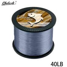 chelesh 546yds, 328yds Monofilament Nylon Fishing Line, Transparent Invisible Absorbent, Abrasion Resistant Nylon Line, Diameter 0.52mm-1.0mm, Strength 35LB-150LB, Suitable For Freshwater, Saltwater, Sea Fishing, Ideal For Long Distance Casting And Braiding Nets, Also Can Be Used For Invisible String, Beading, Strong Monofilament, Hanging Handmade DIY Decorations And Crafts.
