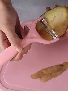 Peeling Knife Household Multi-Functional Potato Fruit Peeler Student Dormitory Fruit Kitchen Peeling Tool - Multicolor - View 2