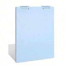 2pcs  Loose Leaf Design Flip Up And Down Notebook: The Inner Pages Can Be Changed In Page Turning Direction, Saving Space And Facilitating Daily Recording - 藍色 - 查看 2