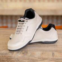Men's Casual Sneakers, Lightweight And Soft With Guaranteed Comfort 141a - Ice White - View 1