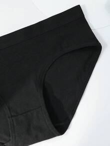 [21pcs Soft Women's  Cotton Pants Underwear ] 21pcs Set Of Women's Cotton Pants,Elegant, Fashionable, Soft And Skin Friendly Underwear, Suitable For Daily Commuting, Women'S Underwear - 黑色 - 查看 7