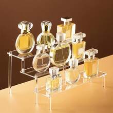 1pc Acrylic Multi-Layer Cosmetic Display Rack, Collectible Blind Box, Perfume & Jewelry Storage Shelf