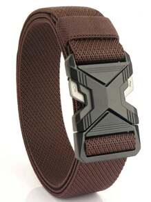 1 Pack New Tactical Belt, Quick Release Casual Utility Belt, Multifunctional Nylon Belt For Outdoor Mountaineering And Training, Nylon Mesh Work Belt With Heavy Duty Quick Release Buckle.(Due To Lighting And Angle During Photography, The Actual Product May Have Slight Color Differences Compared To The Images.)