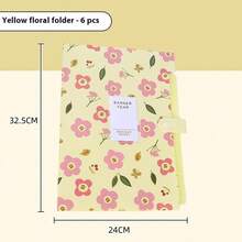 1 Stück 6/8 Fächer Blumenmuster Erweiterbare Datei Mappe, modischer Datei Organizer, Akkordeon-Stil Datei Mappe, geeignet für Schule, Büro und Zuhause, in verschiedenen Farben erhältlich, Dokumentenorganizer, Testpapierhalter, PP Datei Mappe, Schulanfang Essentiell, Dokumentenaufbewahrung / Datei Sortierung / Quittungsarchivierung / Ausweishalter, geeignet für Studenten, Lehrer, Büromitarbeiter, Haushalt, Schule, Büro
