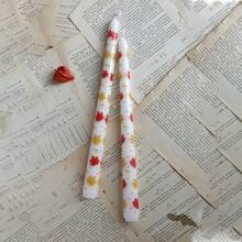 2支装 25厘米 幽灵图案无烟蜡烛,节日装饰及礼品 家居装饰 圣诞装饰 房间装饰 圣诞节,圣诞礼物 - 彩色 - 查看 18