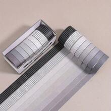 8pcs/Pack Moon Star Washi Tape Set Decoration Sticker Scrapbooking Diary Adhesive Masking Tape Stationery School Supplies