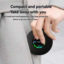 Bluetooth Shower Speaker Portable Bluetooth Speaker 360 HD Surround Sound Waterproof Wireless Speaker With Suction Cup Colorful LED Lights Built-In Mic Shower Radio For Party Travel Beach