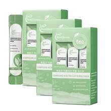 36片复合果酸泥泡泡清洁面膜4g*12 深层补水 高效补水 提亮肤色 紧致肌肤 舒缓干燥肌肤 增强肌肤弹性 - 綠色-3pcs - 查看 13