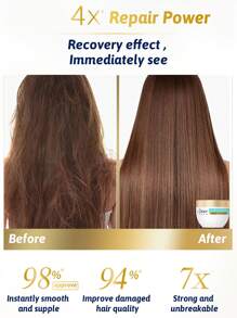 Dove Mascarilla capilar de Dove Ultracare con ácido amino, reparación profunda, mejora la sequedad, restaura el cabello dañado, sedoso y brillante, cabello elegante, nutre el cabello, tacto sedoso, fortalece el cabello, suaviza el cabello, reduce el frizz, reparación efectiva, triple esencia del cuidado de la piel, altamente nutritiva, adecuada para personas con cabello seco, cuidado diario del cabello