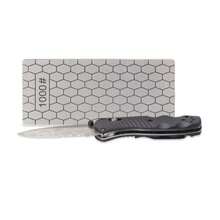 Polished Jade Stone Square Honeycomb Grinding Disc - Diamond Coated Whetstone Sharpener For Household Knives, Kitchen Scissors & Tools - Durable Multi-Purpose Sharpening Tool