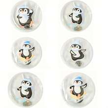 Joivida 3pcs Cute Penguin Hand Warmers - Reusable, Leak-Proof PVC, No Battery Required, Essential For Outdoor Activities, Hiking, Skiing And Winter Walks | Optimistic Design | Leak-Proof Material, Hand Warmers