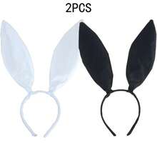 D EXCEED 1/2/3/5/6 chiếc Băng đô tai thỏ Phục sinh Phụ kiện hóa trang tiệc Halloween cho nữ - nhiều màu - Xem 20