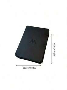 1 Set (54 Cards) Creative Black Minimalist Coated PVC Plastic Playing Cards, Waterproof, Hot Stamping, Playing Cards & Card Games, Durable, Easy To Shuffle, Flexible & Waterproof, Suitable For Pool & Beach Parties, Couples Games, Family Gatherings, Thanksgiving Gifts, Board Games With Friends & Family, Holiday Travel Entertainment. - Black - View 7