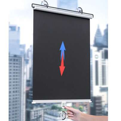 1pc Easy Install Blackout Curtain With Suction Cups, No Drilling Required, Blackout Fabric For Car Windows, Easy Privacy Screen For Kitchen, Bathroom, Bedroom, Hallway, Car Sun Shade, Privacy Protection, Suitable For Home And Vehicle, Can Also Be Used As Pet Barrier, A Convenient Peel And Stick Window Film, Wall Decor, Window Sticker. Privacy Protection, Ramadan Gift, Valentine's Day Car Privacy Cover