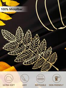 3pcs/Set Halloween Cute Ghost Pumpkin Digital Print Duvet Cover Set(1 Duvet Cover & 2 Pillowcase)Soft And Skin-Friendly Duvet Cover Bedding Set For Home, All Season Bed Sheets Set Halloween Gift - Multicolor - View 5