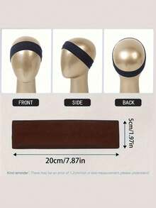 Unisex Casual Sports Headband, Suitable For Sports, Fitness, Yoga, Daily Life, Campus Style, Essential For Autumn Travel, Hair Accessory, Women's Accessory, Hair Decoration, Autumn - Multicolor - View 4